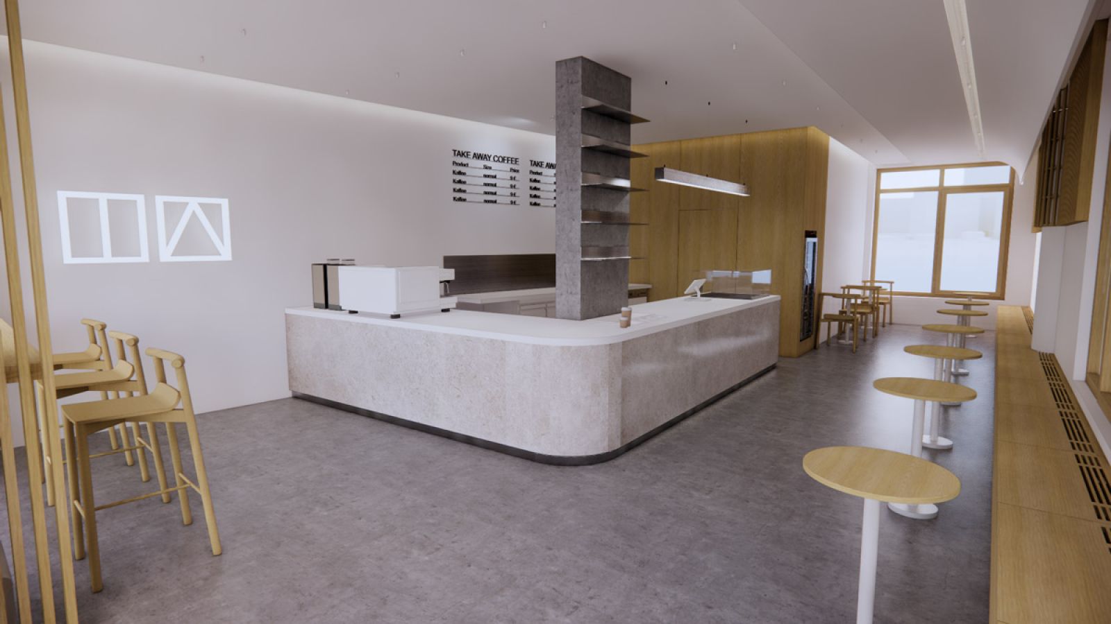 TA Coffee - Theke